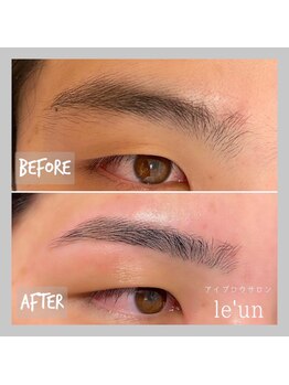 ルアン 六本木店/メンズ美眉毛スタイリング