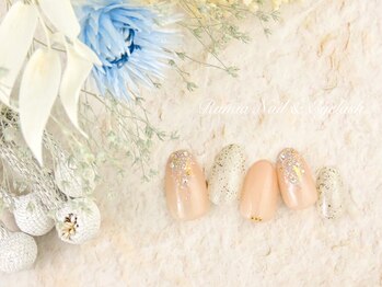 ルミア(Rumia)/ベージュキラキラデザイン