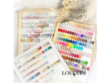 ラヴェスト(LOVEST)の雰囲気（ネイルカラーやパーツの種類が豊富☆）