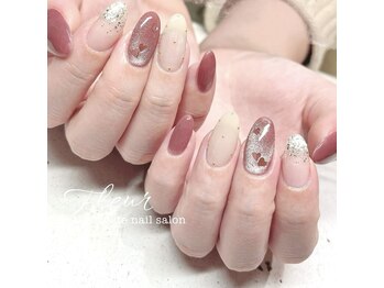 フルール(fleur)/ピンクマグネット×ハート