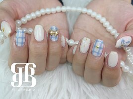 チェックネイル