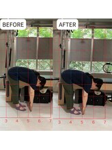 あるく 関内店/体験レッスンビフォーアフター