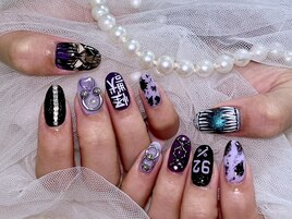 痛ネイル ロゴ 手書き