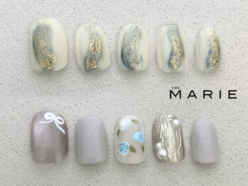 ザ マリー 三条店(THE MARIE)の写真/【初回オフ¥0】トレンド手描きアート多数★デザインや仕上がりの可愛さに口コミ高評価◎お爪の形もご提案