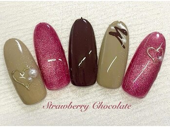 はあとねいる 王子店/【1月限定】StrawberryChocolate