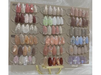 オーヴァル(Oval)の写真/大人気の定額ネイルは5500円～♪2回目以降もずっと嬉しい定額設定で通いやすい☆お得なクーポン多数ご用意!