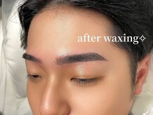 エムズアイブロウ 名古屋栄店(M’sアイブロウ)の雰囲気（お肌に優しいオーガニックワックスで施術します♪#メンズ眉毛）