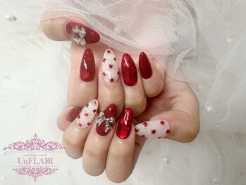 アンフレア(UnFLAIR)の写真/【持ち込み画像OK!やり放題コース¥11000~】トレンドデザインはお任せ!スカルプメニューも多数ご用意♪