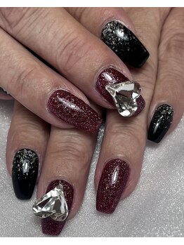 デカパーツで印象UP!