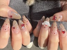 エムエイチネイル(MH_Nail)の雰囲気(マグネット/長さだし/スカルプ/アート/バレンタイン)