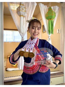サワッディー タイリラックスマッサージ(Thai Relax Massage)/2026年タイ式の世界大会にて優勝