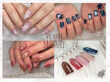 バニーラッシュ(Bunny Lash)/【フラッシュマグネットネイル】