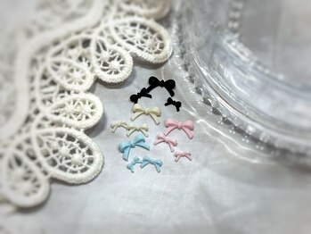 ネオリーブドレスネイルアンドアイラッシュ(Neolive dress nail&eyelash)/girly リボン【dress】