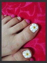 エンジェル 葛飾(ANGEL)/お花フットネイル