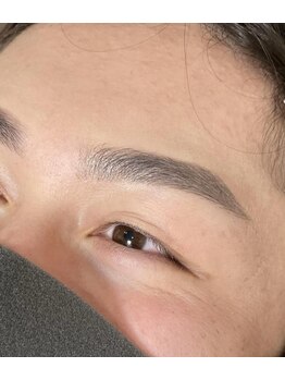 ビューステージ アイブロウサロン 高崎/メンズストレート眉