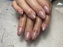 ヘアーアンドネイル ルシア(Hair&Nail Lucia)/シンプル！Vフレンチネイル！