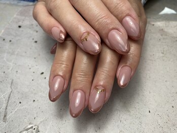 ヘアーアンドネイル ルシア(Hair&Nail Lucia)/シンプル!Vフレンチネイル!