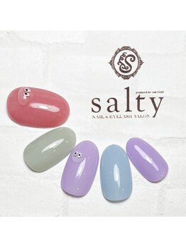 ネイルアンドアイラッシュサロン ソルティ 寺田町(salty)/韓流ネイル