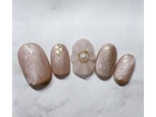 ルシア(LUCIA)/花ネイル　春ネイル