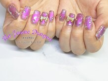 アン ジョーヌドラゴ/【自爪ネイル】リボンパーツ