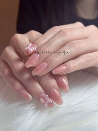 チップ長さ出しグラデーション