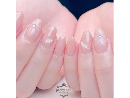 ピオニーネイル(peony nail)の写真