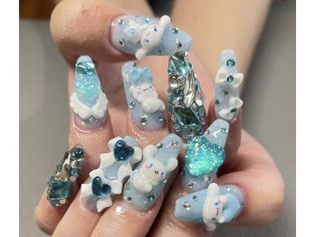 ネイルサロン ブリリアント(Nail Salon Brilliant)/アート6＋キャラネイル4
