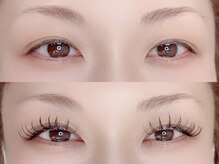 まつ毛エクステメニュー【最高級セーブル/フラットラッシュ】（ブラウンカラーもご用意◎）