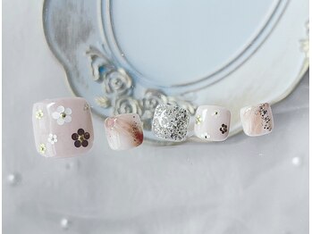 定額foot trend フラワー