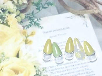 シエル ネイルズ(CIEL NAILS)の写真/【デザインにお悩みの方にも】毎月デザインが変わる定額コース☆デザインはフォトギャラリーをcheck♪