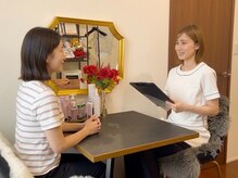 グレースティー 森町 箕面の雰囲気（全国雑誌に掲載★お客様のお肌を見て的確に施術を行っていきます）