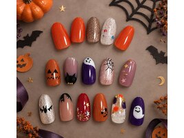 ハロウィンネイル