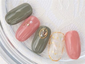 ネイルズガッシュ 大森駅前店(NAILs GUSH)/*オータムシェルカラー*