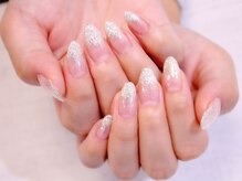 ラルネイル 大宮(Lull. nail)/＊シルバー＊ラメグラデ＊