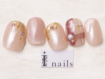 アイネイルズ 池袋店(I-nails)/艶感インクチェック