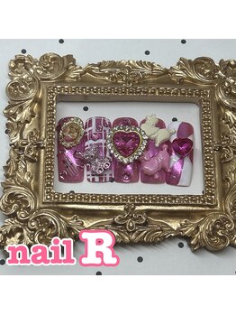ネイルアール(nail R)/ハートにキラキラいっぱいです。