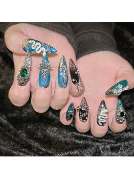 ギンガギンガ(gingaginga)/T001 概念ネイル