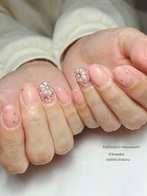 プライベート ネイルサロン マーマ(murmur)/フラワーぷっくりネイル