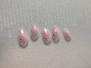 チークネイル/ワンホンネイル