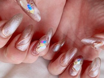 ウーワン WOO ONEの写真/【ハードジェルでの長さ出しが人気♪】自然な長さ出し×抜群の再現力で自分史上最高の指先に☆
