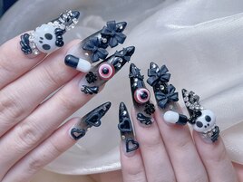 黒ネイル