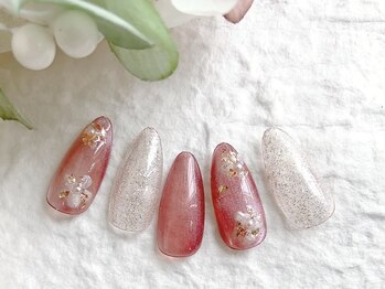 マハロネイル(Mahalo Nail)/春新作　シンプルコース¥7980
