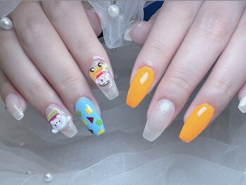 モシ(Moci)/自爪4本アート/キャラクター