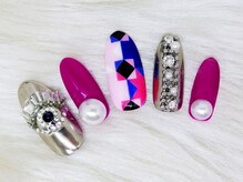 アンジェヴォーグ 名古屋本店(Angevogue)/スターPUCCI×ミラーネイル