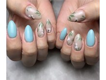 ベーラ(Bella)/かすみ草ネイル