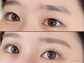 トリート 阪急西宮ガーデンズ店別館(treat)/まつげパーマ 眉毛アイブロウWAX