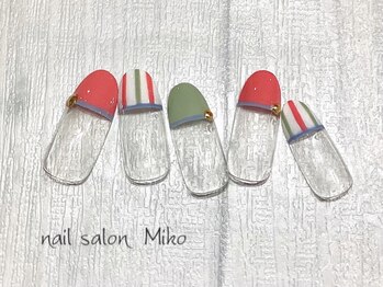 ミコ(Miko)/7月 定額デザイン¥6,900