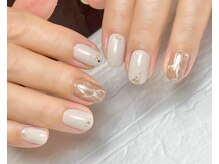 ラヴィネイル(La Vie Nail)/ホワイト/大人ニュアンス/上品