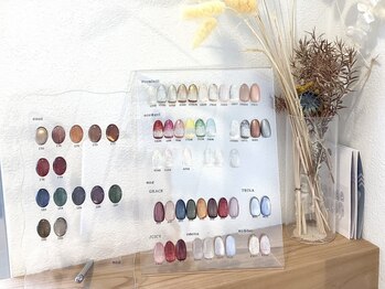 ネイルアンドアイラッシュ リラ 東三国店(Rela)の写真/【東三国】忙しいママでもネイルを楽しめるプライベートサロン♪豊富なカラーで満足度★初めてネイルにも◎