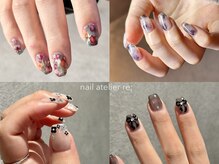 リィ(re;)の雰囲気（ナチュラル・シンプル～しっかりアートまで何でもご相談ください）